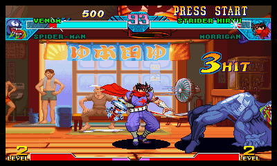 Marvel vs. Capcom - Clash of Super Heroes Screenshot 1
